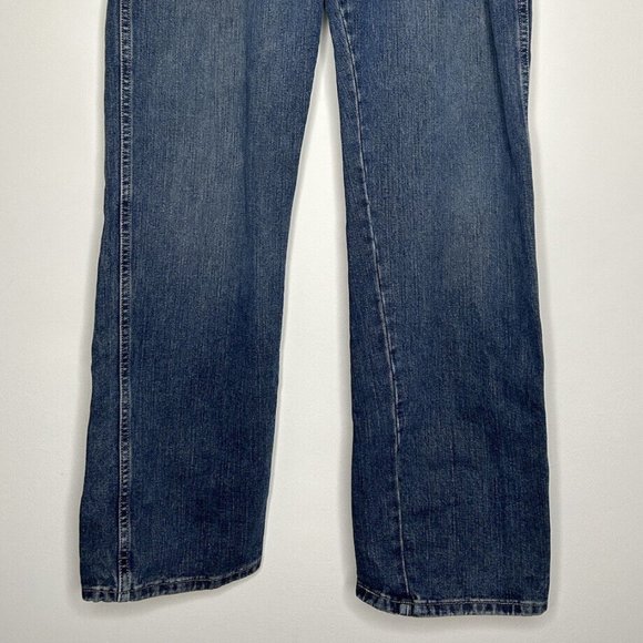 Wrangler Rugged Wear Denim Jeans Men's Sz 34 x 34 Blue Casual Work Wear - Picture 2 of 13
